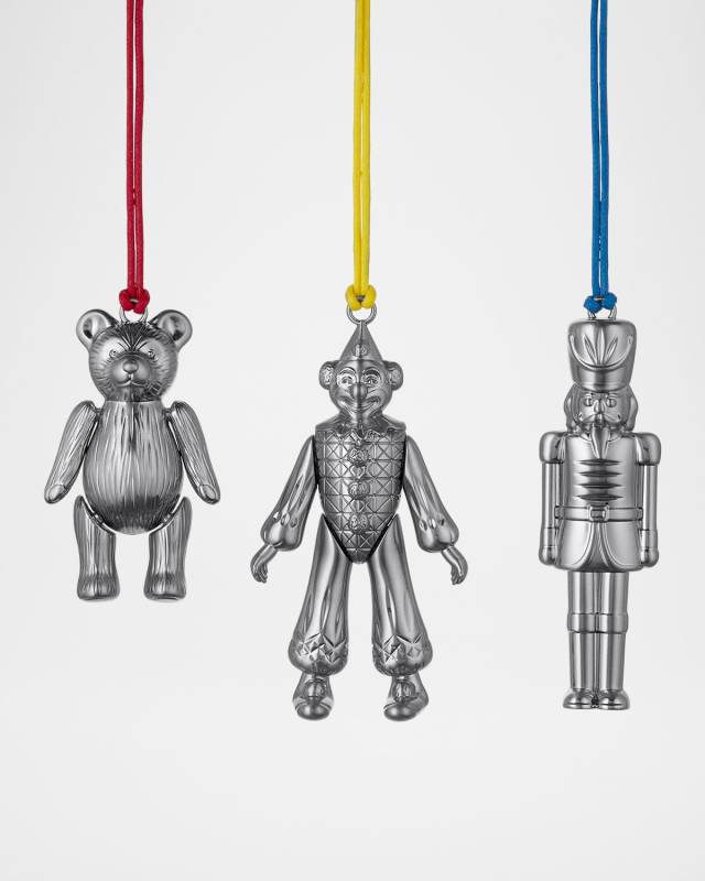Christmas Toys Ornaments, Set of 3